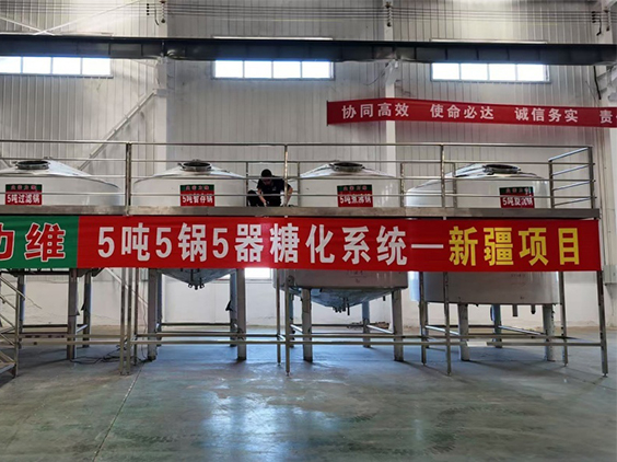 白碱滩精酿啤酒设备厂—5吨精酿啤酒设备—新疆项目